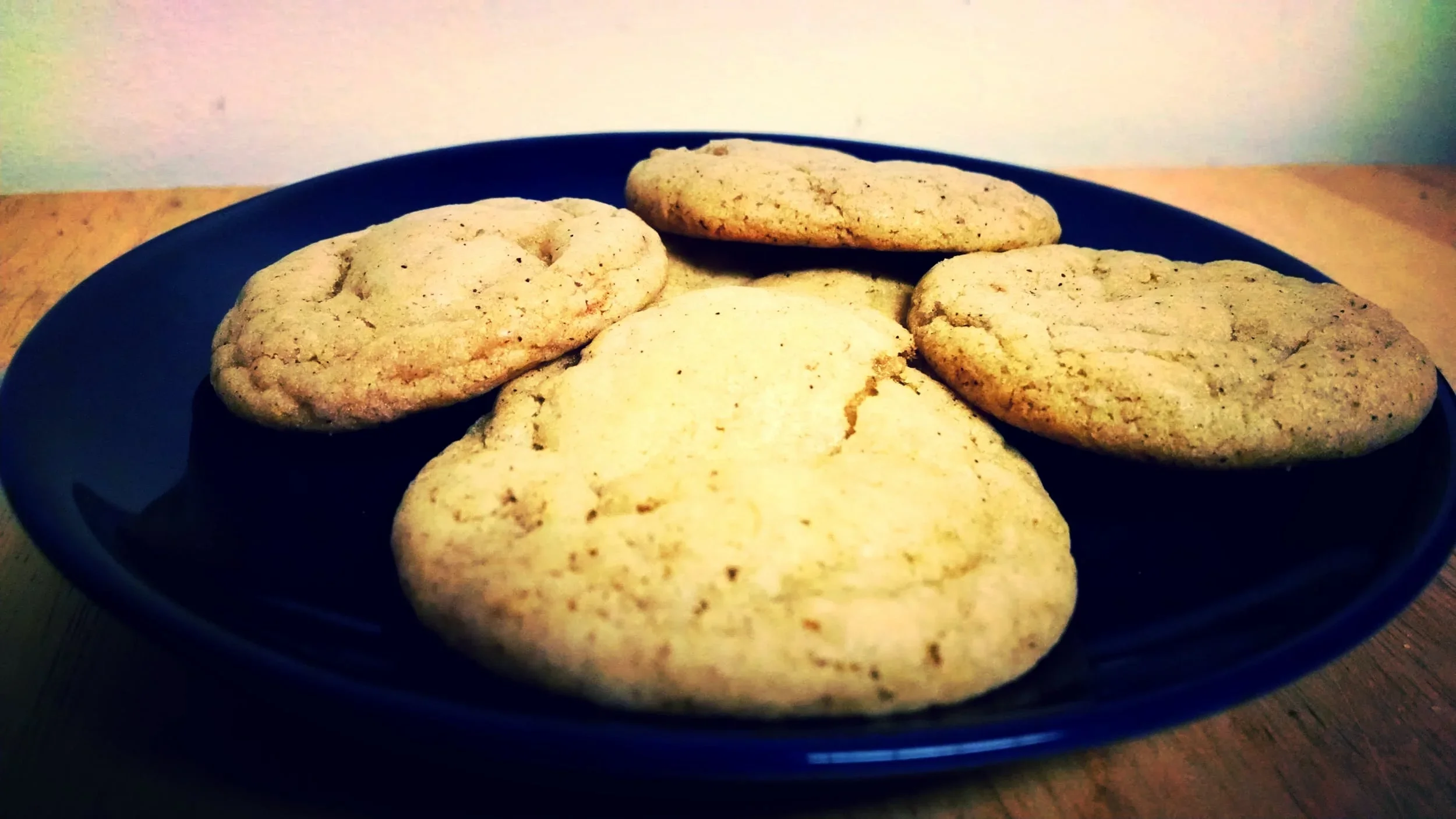 Coffee Maple Ginger Cookies
