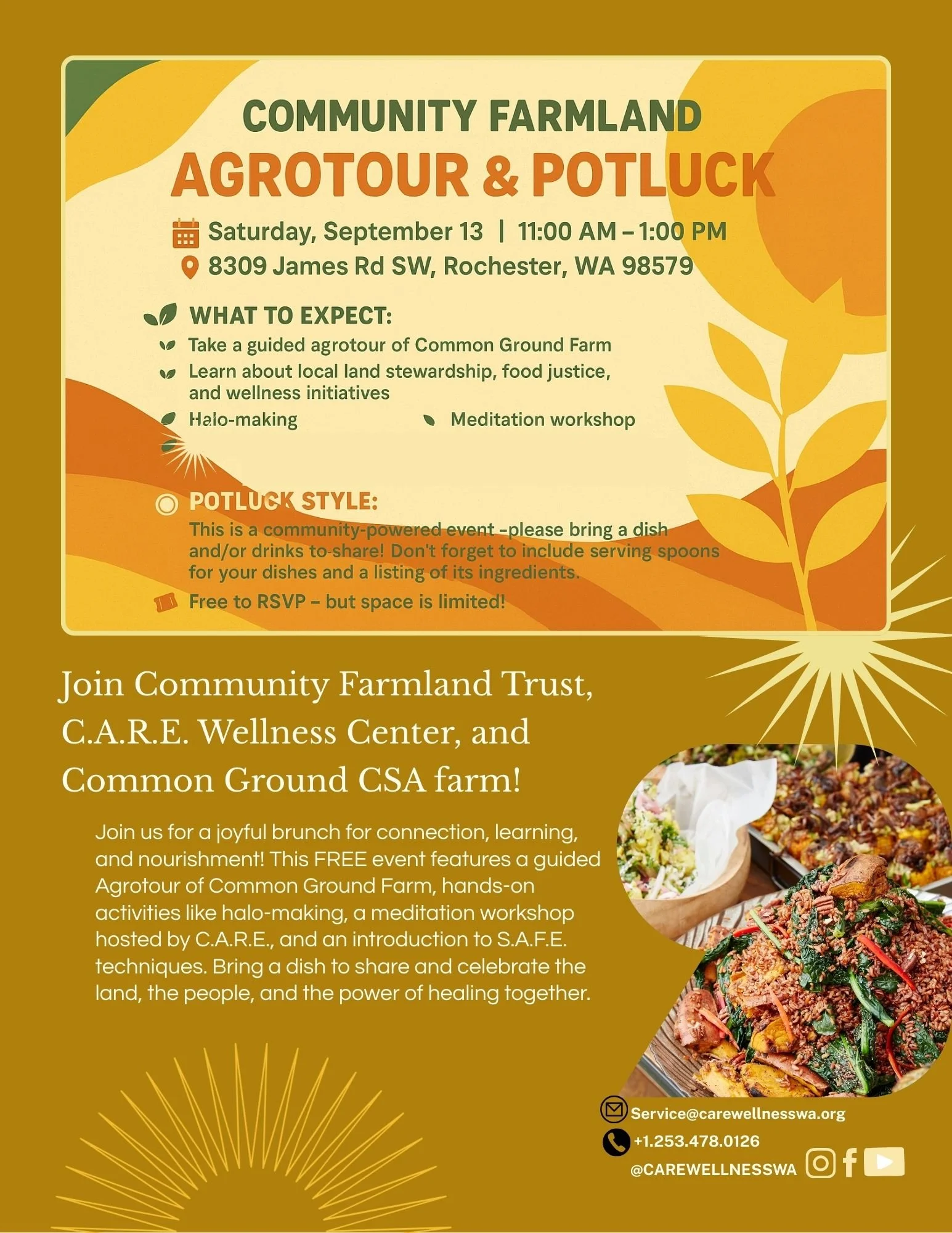 Community Farm AgroTour & Potluck
