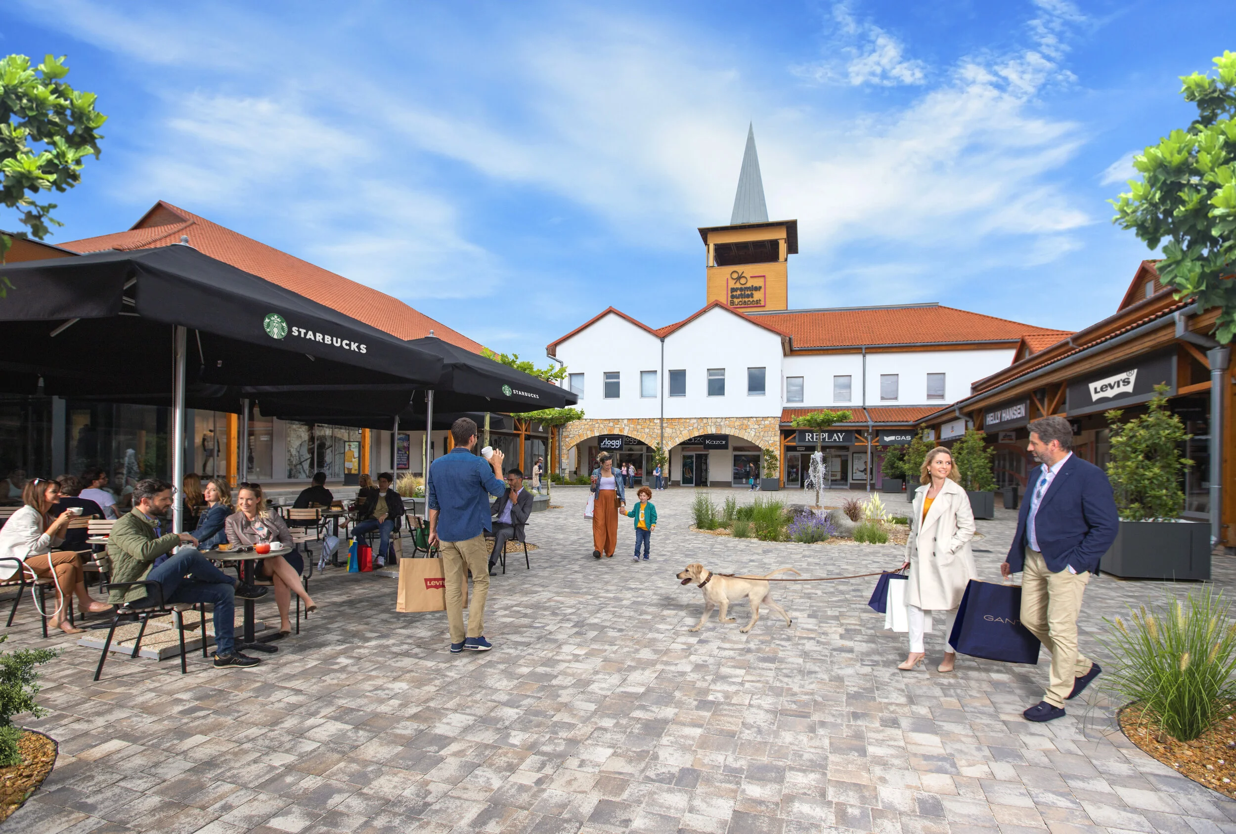 Premier Outlet Budapest Hungary — ROS Retail Outlet Shopping