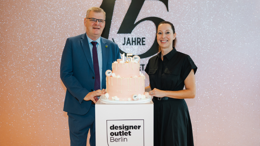 15 Years Designer Outlet Berlin – The Premium Outlet Village of Berlin und Brandenburg Celebrates its Anniversary