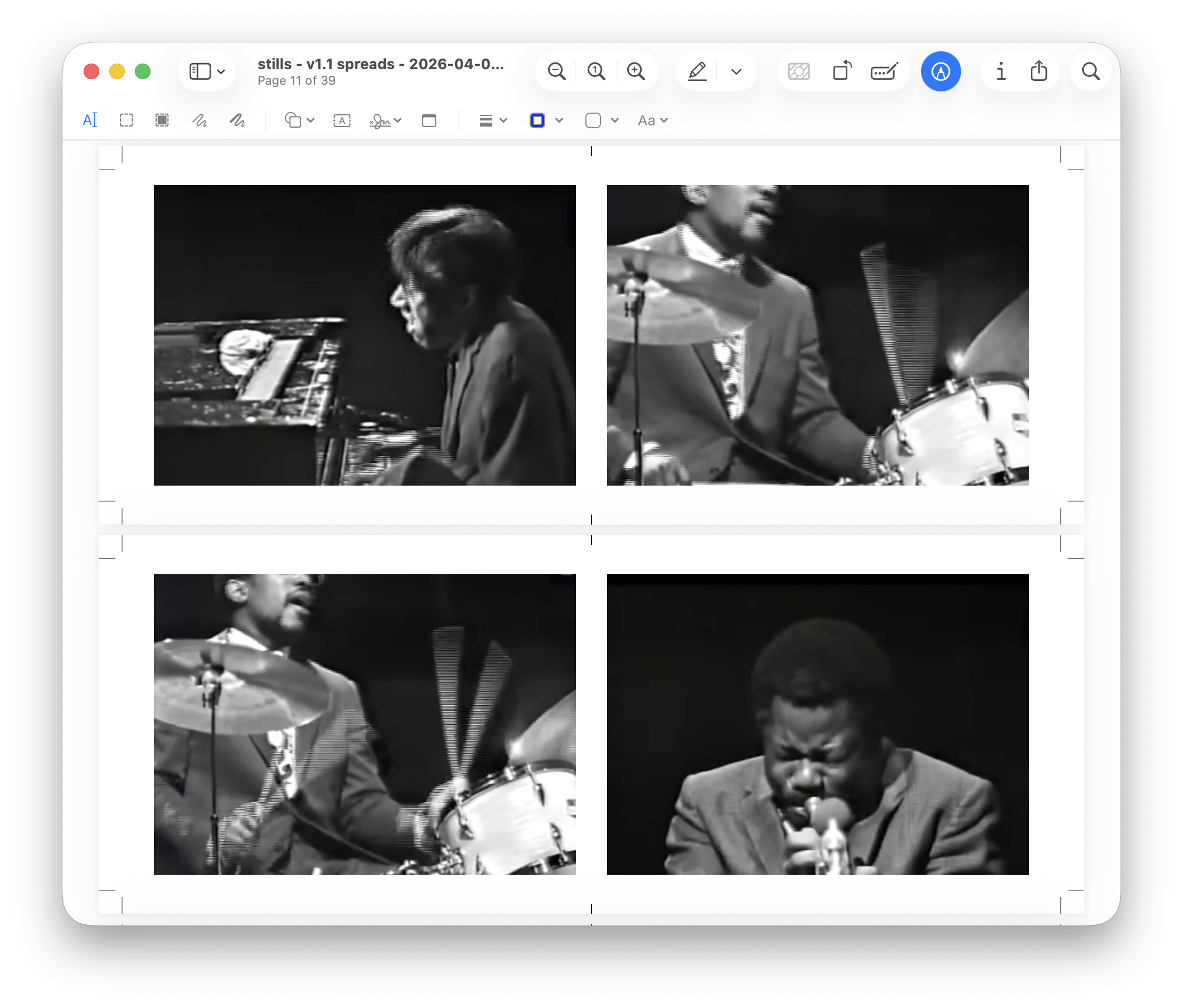 stills [1964-79] research book, ongoing