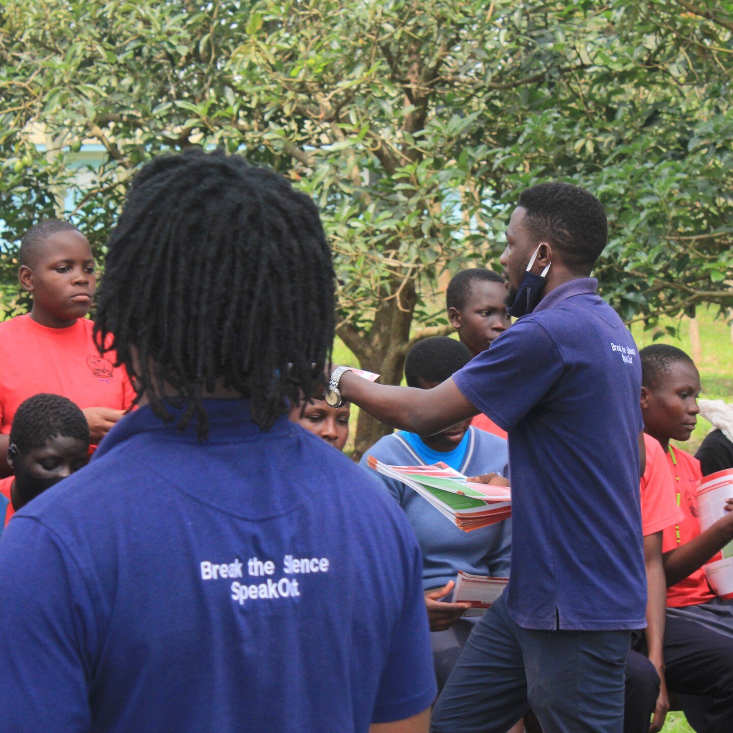 Schools opened, and our #youth peers educators are back on their school out reaches, increasing access to #srhr information for their fellow youth.