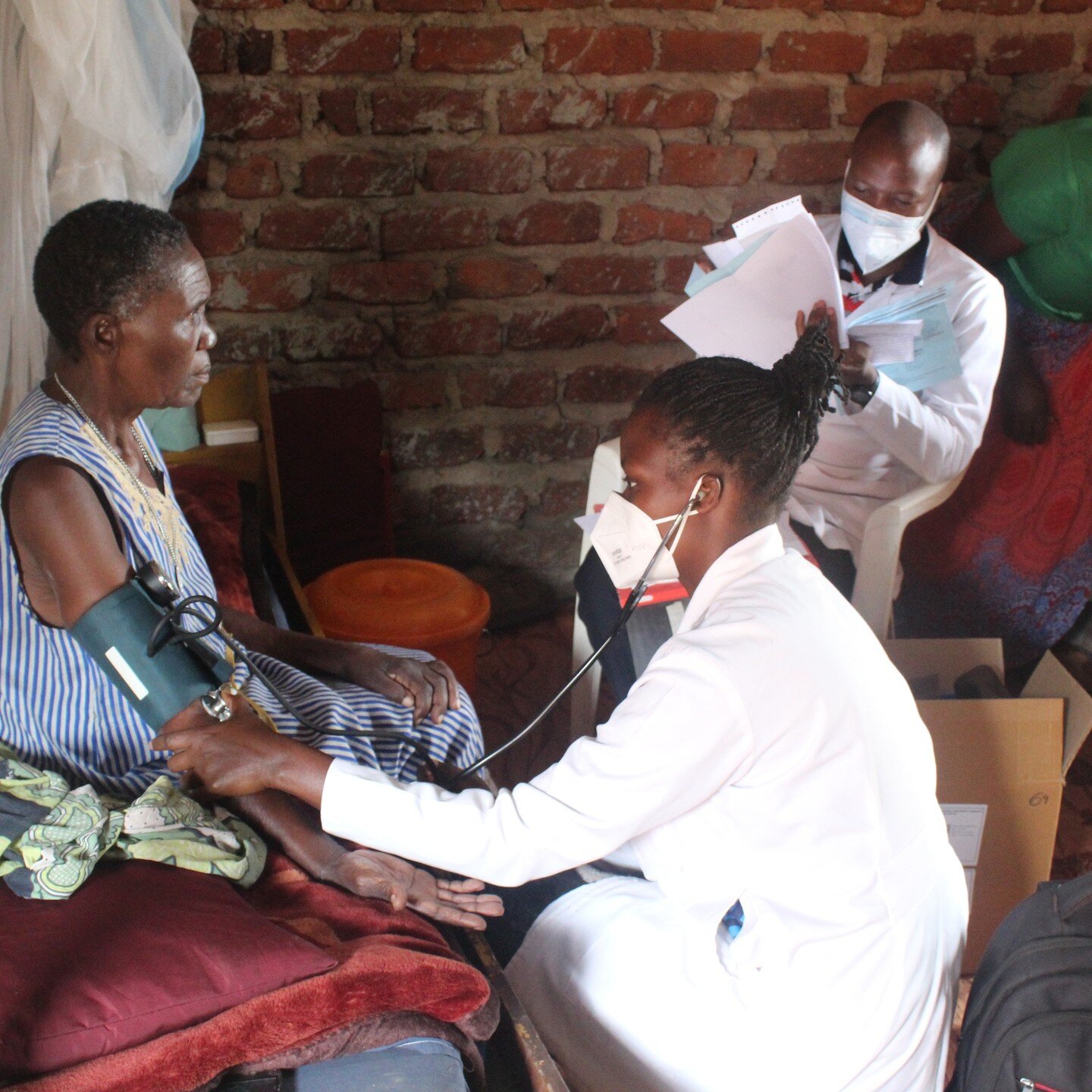 Access to health care has been one of biggest challenges during the #COVID19 pandemic. So, Our medical team intensified homebased care, to ensure no one is left behind #grandMothers #women