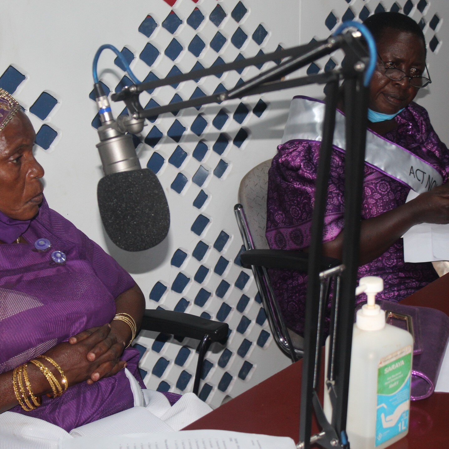 Our #grandmothers support groups are using mainstream radio to amplify their advocacy, for social, Healthcare and economic inclusion into government programs. #SDGs #empowerment