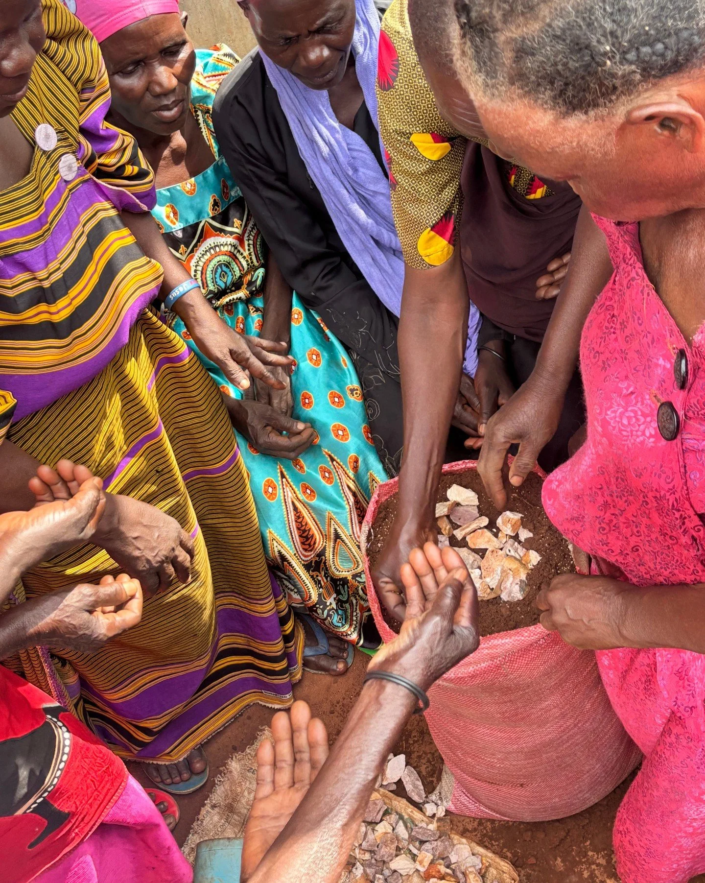 We strongly encourage backyard gardening in our grandmother programme. We invite specialists who train the grandmothers on how to establish a garden with ease and teach them how to cultivate and maintain it so they have food throughout the year. We p