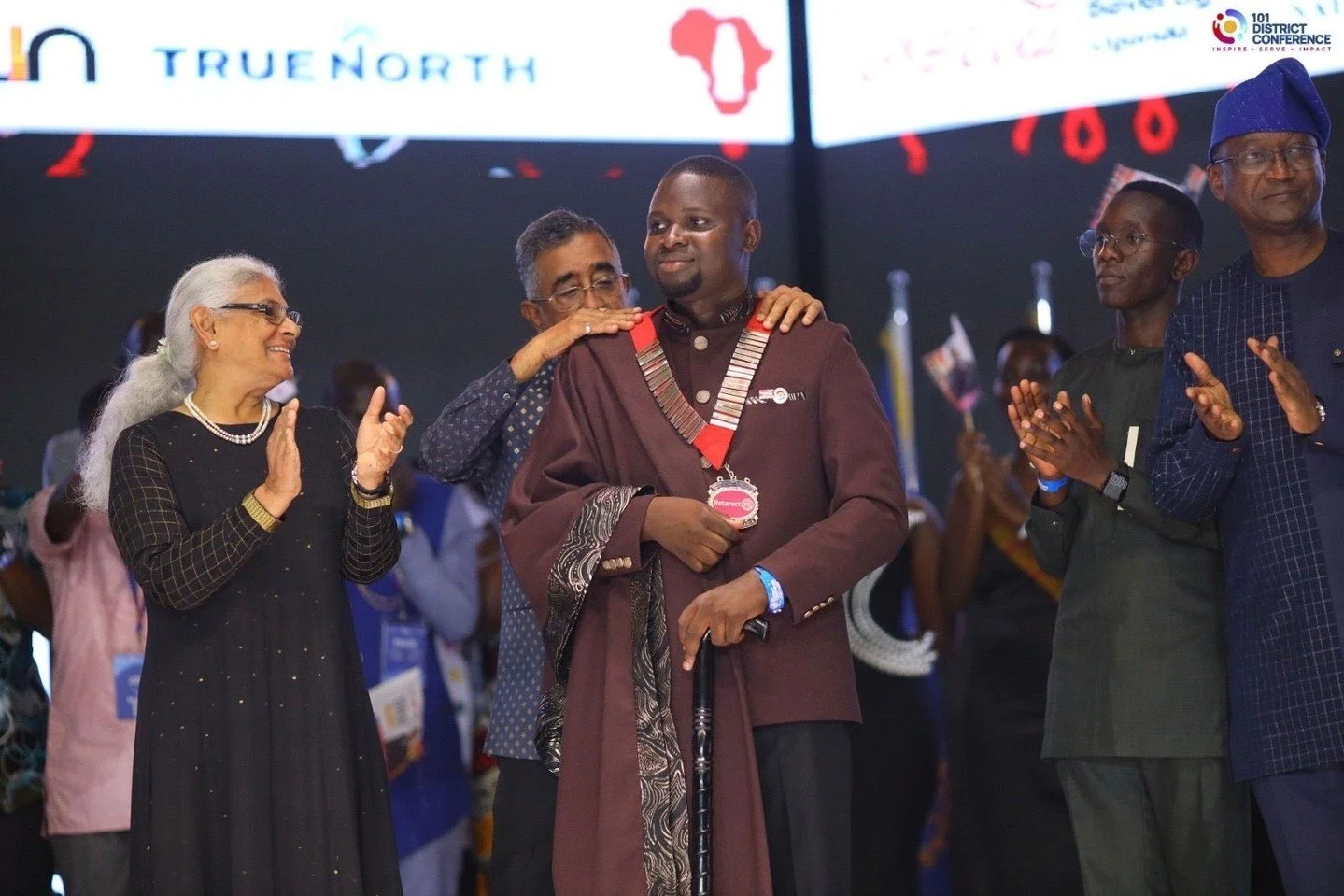 Join us in congratulating our own Alex Muwanguzi (Youth Coordinator) on his official installation as District Rotaract Representative (DRR) for Rotary District 9213 &ndash; Uganda on 17th April 2026. 👏

Installed by Rotary International President&rs