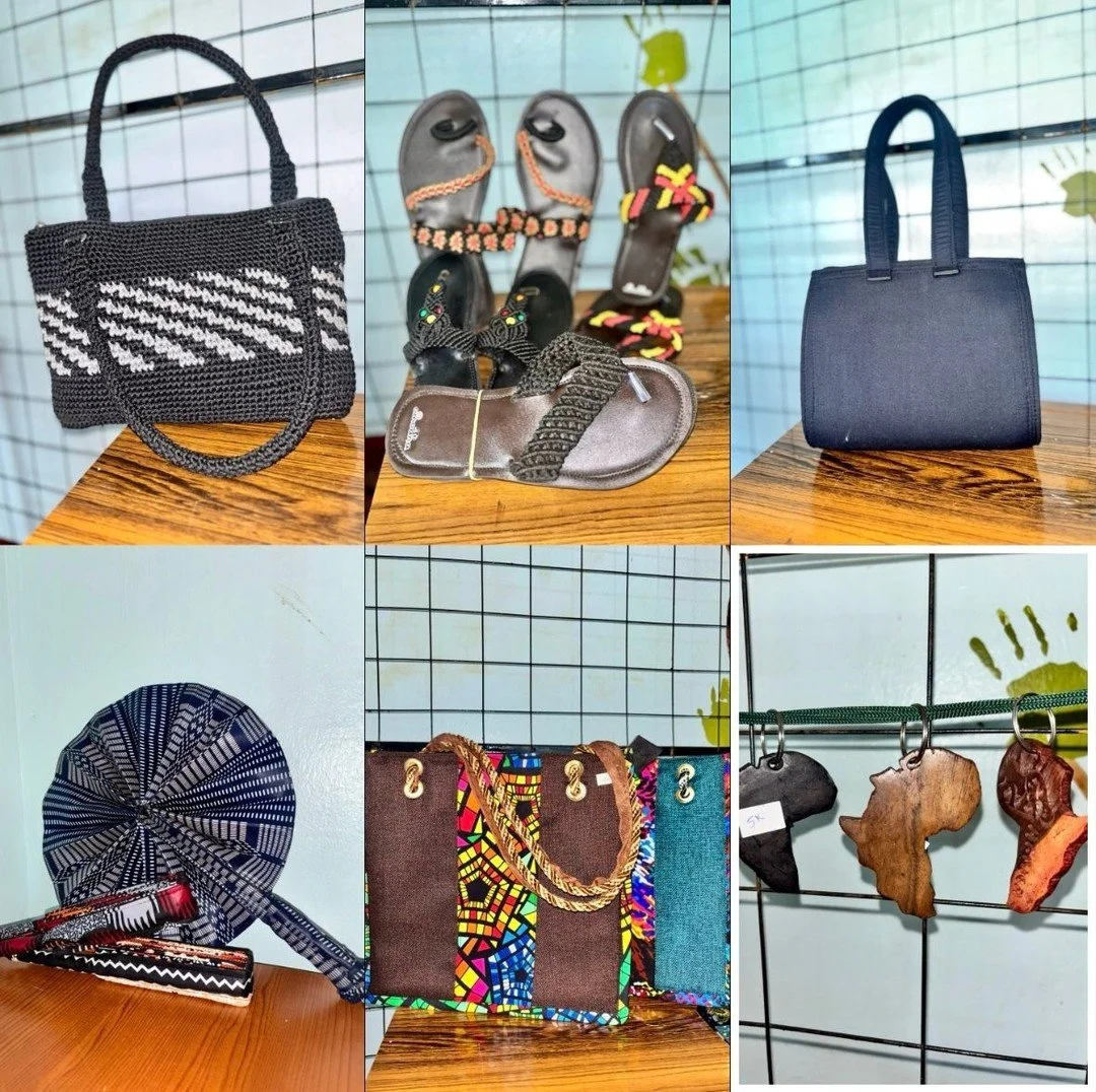We have amazing merchandise created by our youngsters in stock and can&rsquo;t wait for you to check it out and own a piece of Omoana House. These include bags, shoes, fans, jewellery and keychains.

You can support us by placing an order on
+256 700