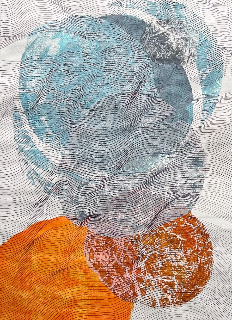 Cracked, 16x20 inches