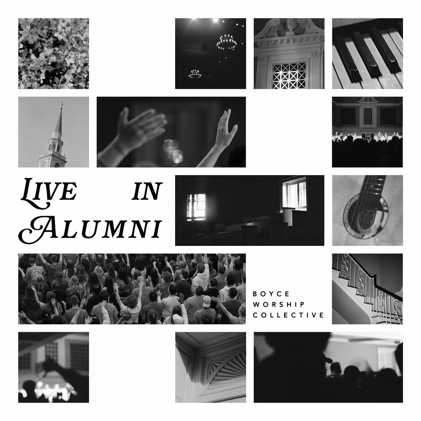 Coming Soon: &ldquo;Live in Alumni&rdquo;
A heartfelt collection of some of our favorite hymns, sung by students in Alumni Chapel.

Album art by @kelsiekeeter 

@boycecollege 
@southernseminary