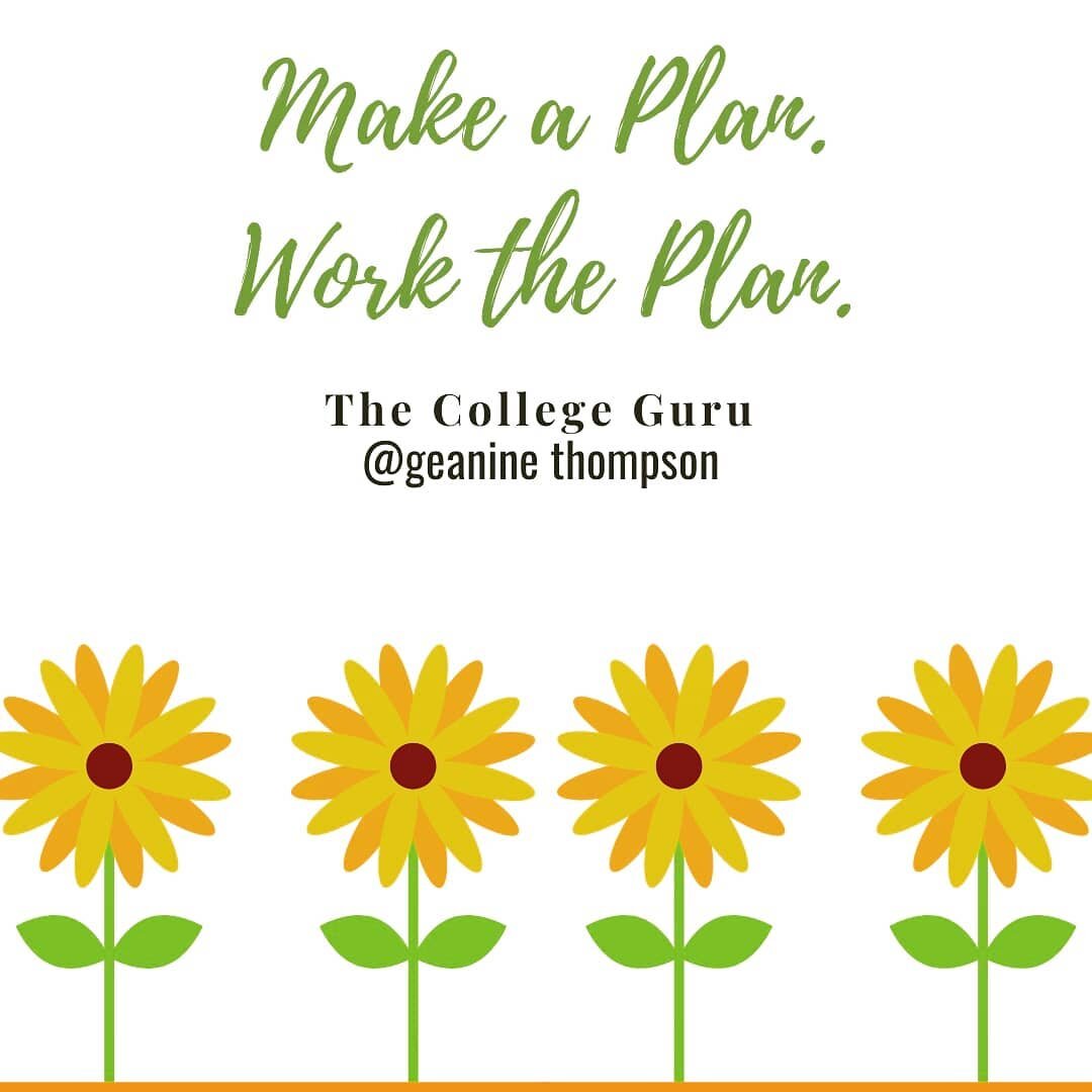 Make a plan. Work the plan.

The college admissions process isn't about dreaming; it's about planning. Identify the steps, complete the steps, see the results. 

For rising high school seniors, the steps include finalizing the college list and writin