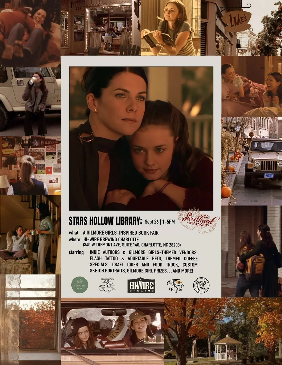 Stars Hollow Library: A Gilmore Girls-Inspired Book Fair