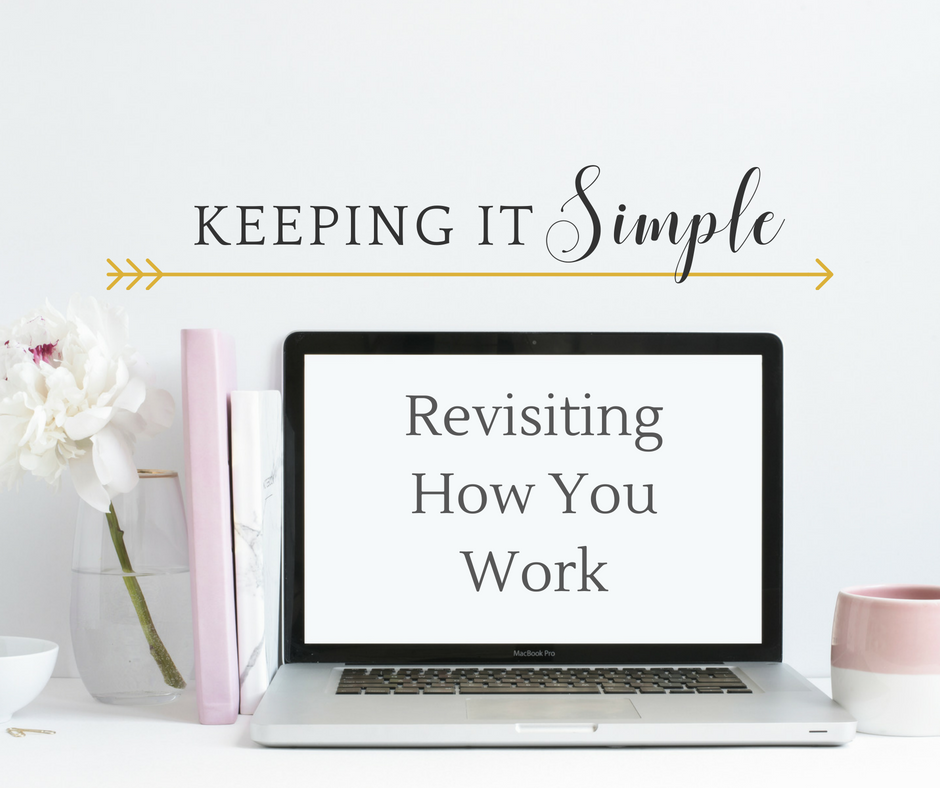 Revisiting How You Work
