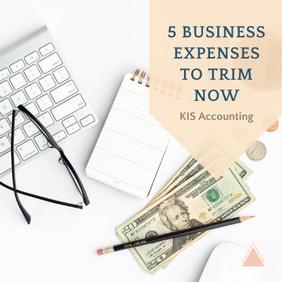 5 Expenses to Trim In Your Business Right Now