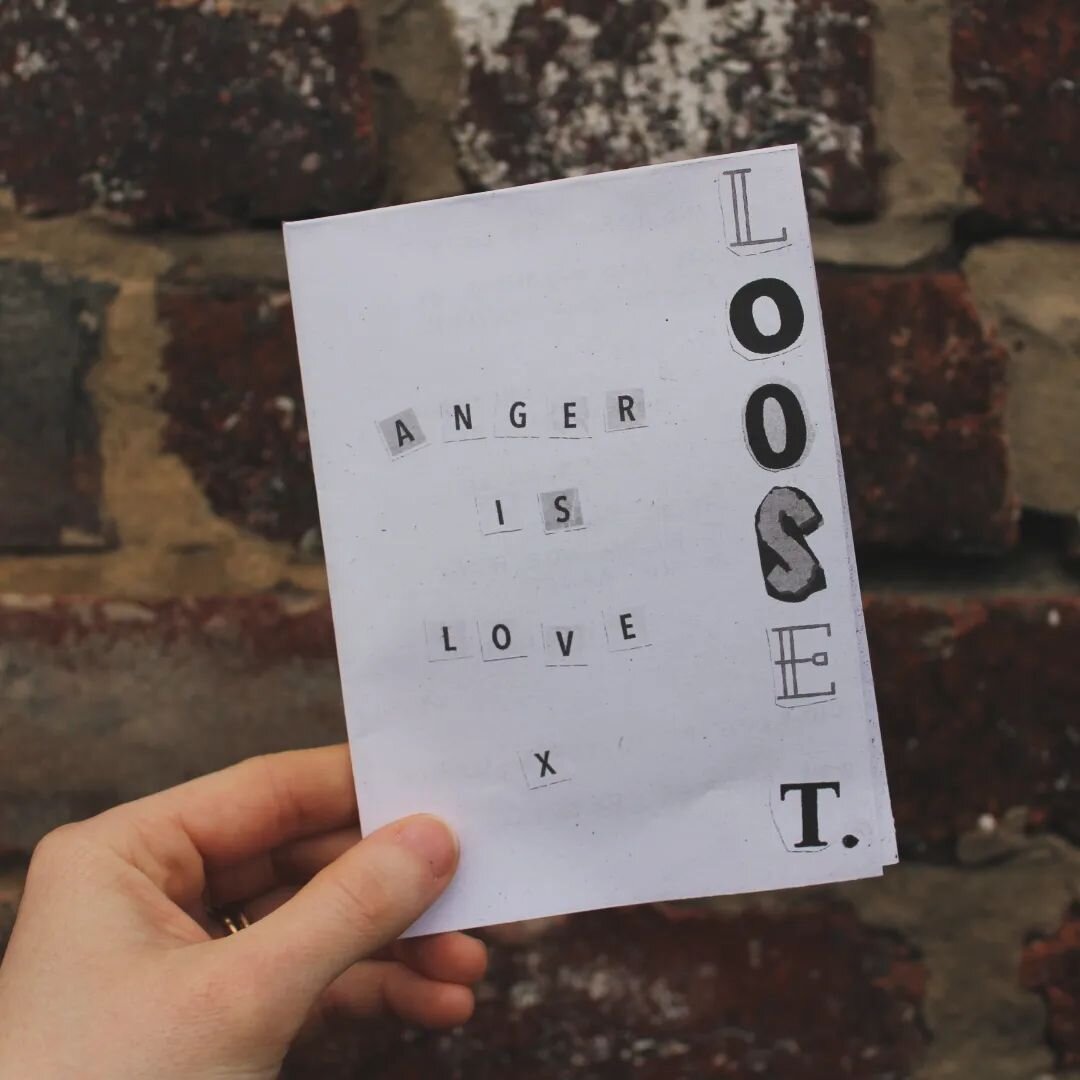 Have you got your hands on one of Loose T.'s most excellent zines yet? 

#looseT #zines #angerislove
