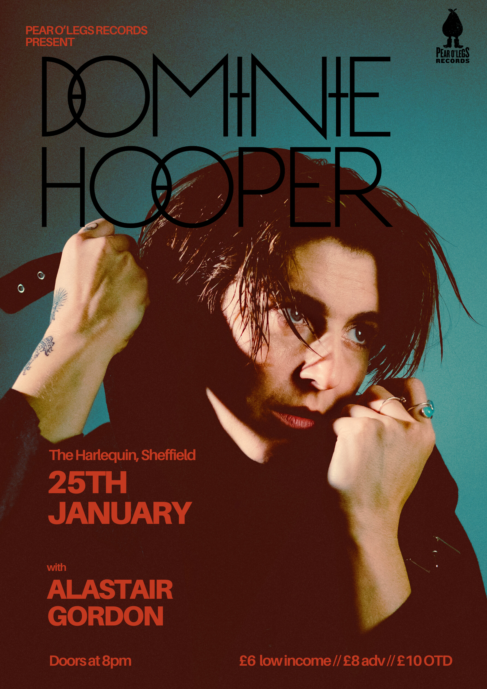 Pear O'Legs Records Presents: Dominie Hooper + Alastair Gordon