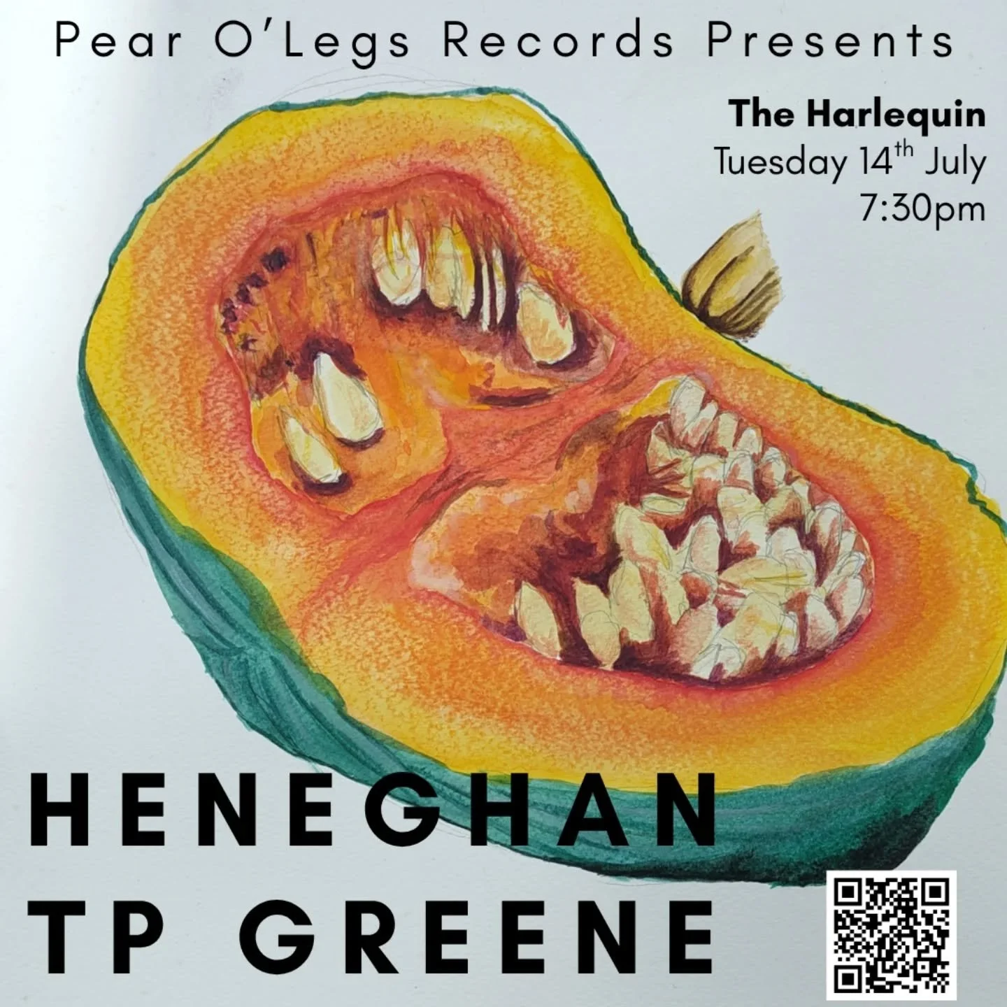 Our next show is going to be a beauty!

Come join us in July for @heneghanband and @t.p.greene 

Tickets are in our linktree

(There's no show from us in June)

#folkmusic #indiefolk #sheffieldmusic #watercolor #squash