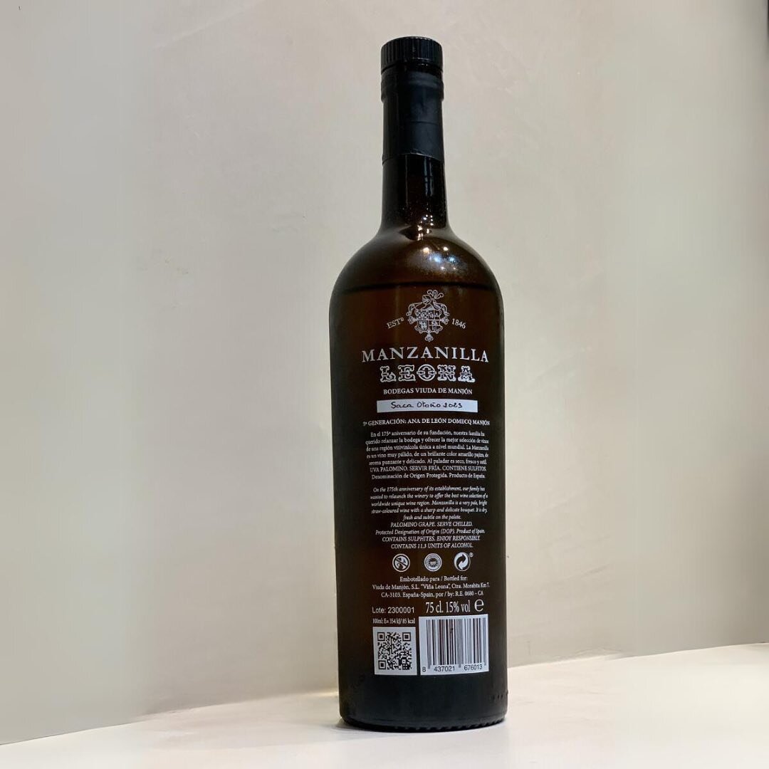 &iexcl;Novedad en Bodegas Viuda de Manj&oacute;n! 

Nos emociona presentaros Manzanilla Leona &lsquo;Saca Oto&ntilde;o 2023&rsquo;, una edici&oacute;n limitada que encapsula la esencia y la tradici&oacute;n del Marco de Jerez. 

Descubre el sabor &ua