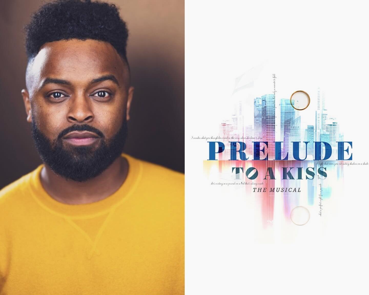 Happy Opening Night to @jimmiejeter in the world premiere of PRELUDE TO A KISS at @southcoastrep! ⭐️