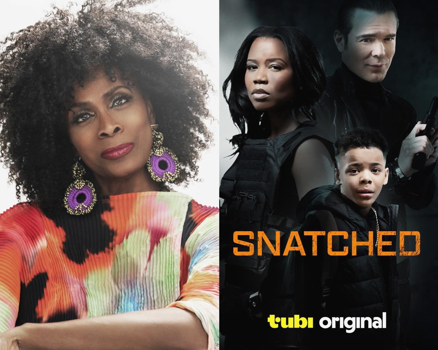 Janet Hubert stars in the new film SNATCHED - streaming today on @tubi! ⭐️