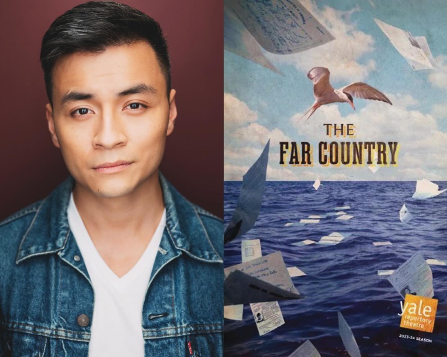 Wishing a Happy Opening Night to @huynhsome in THE FAR COUNTRY at @yalerep! ⭐️