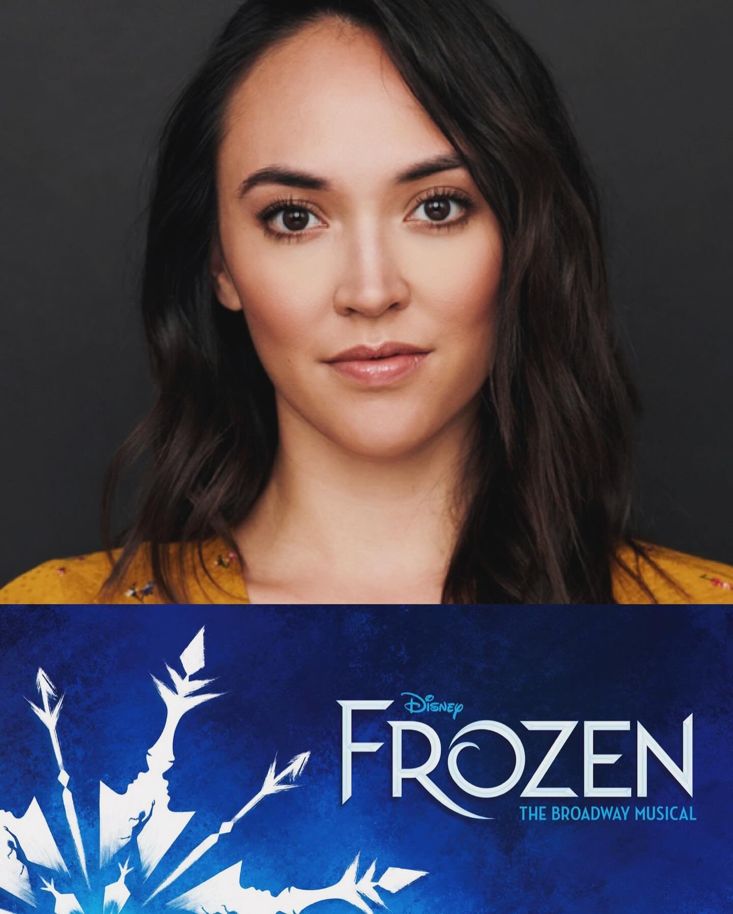 Congratulations to @belinda_allyn who begins a limited run as Anna in the National Tour of @frozenbroadway tonight! ⭐️