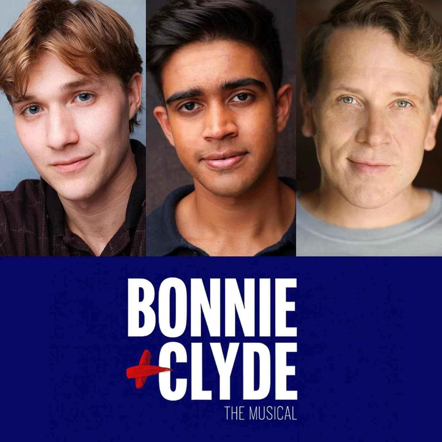 Wishing a Happy Opening Night to @charlie_webb12, @anargha.pal, &amp; Jeremy Webb in BONNIE &amp; CLYDE at @baystreettheater! ⭐️