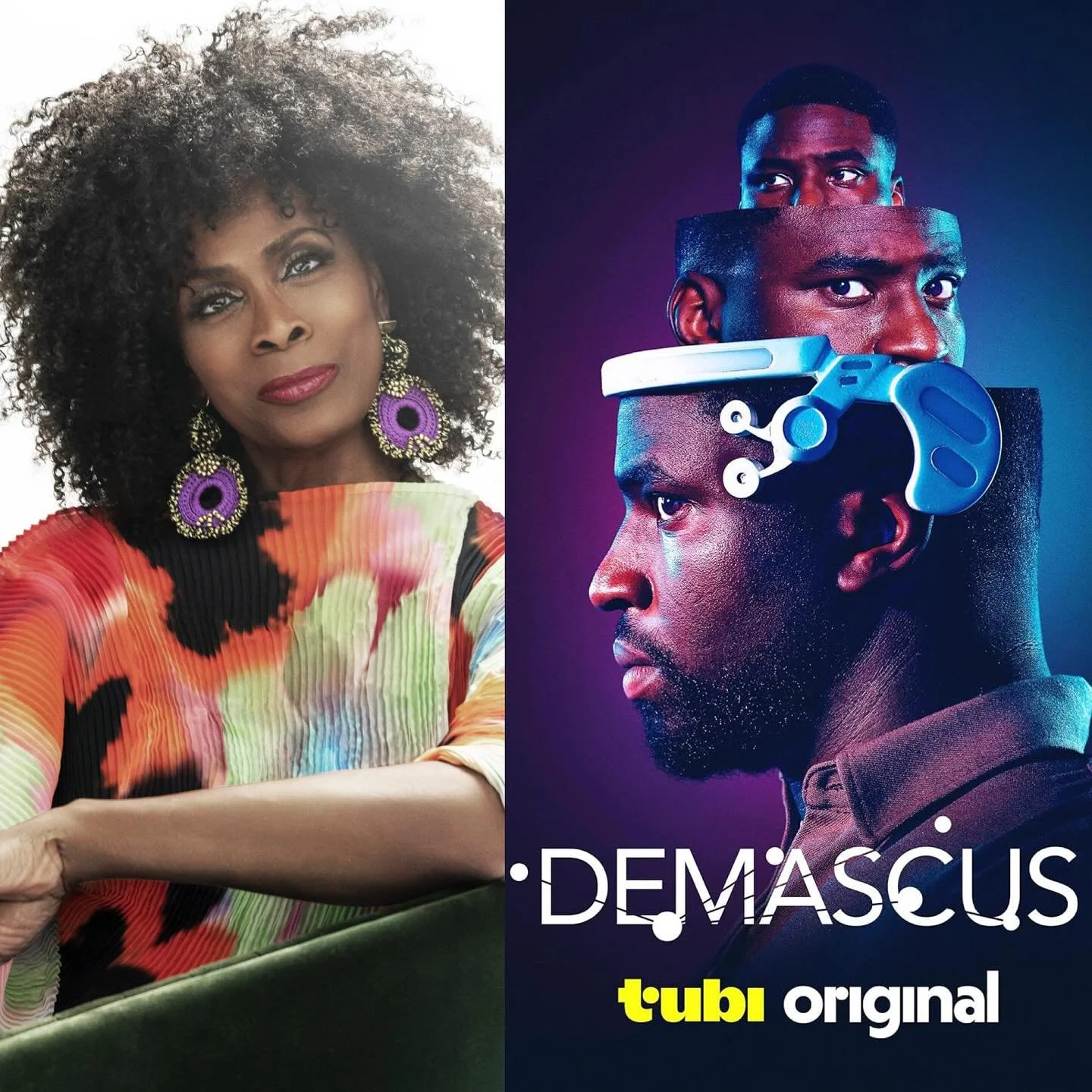 Janet Hubert stars in the new series DEMASCUS - premiering today on @tubi! Congratulations, Janet! ⭐️