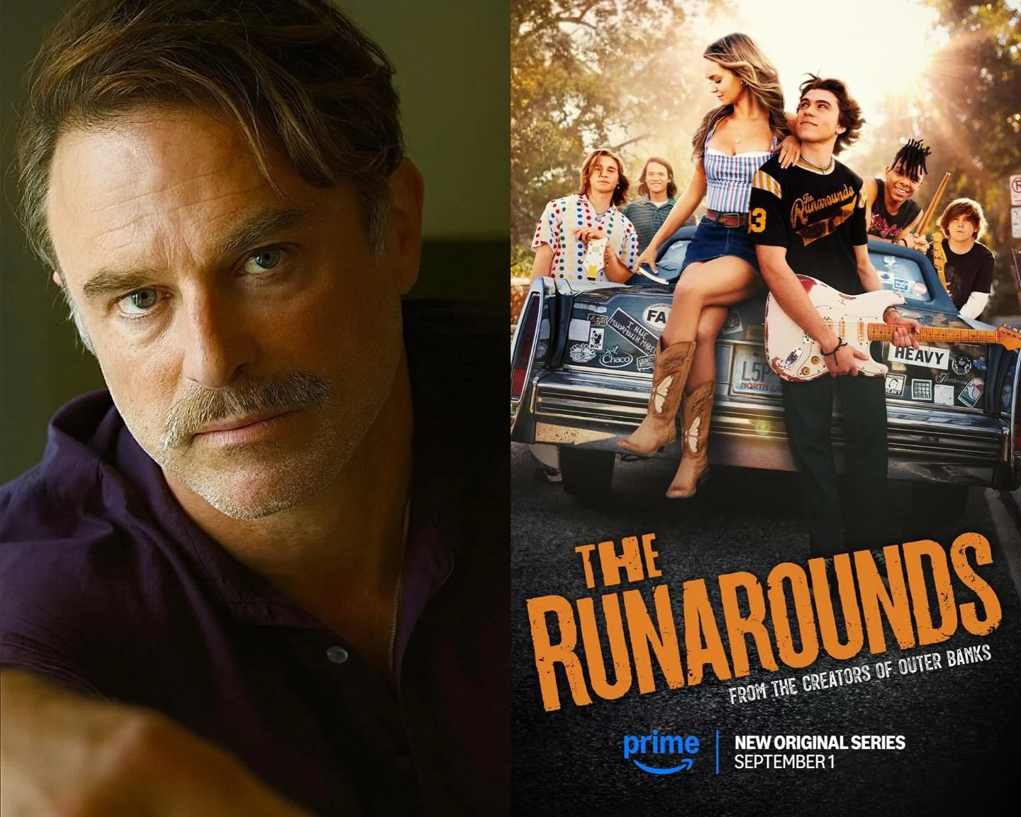 Catch @janthonycrane Guest Starring on THE RUNAROUNDS - streaming now on @primevideo! ⭐️