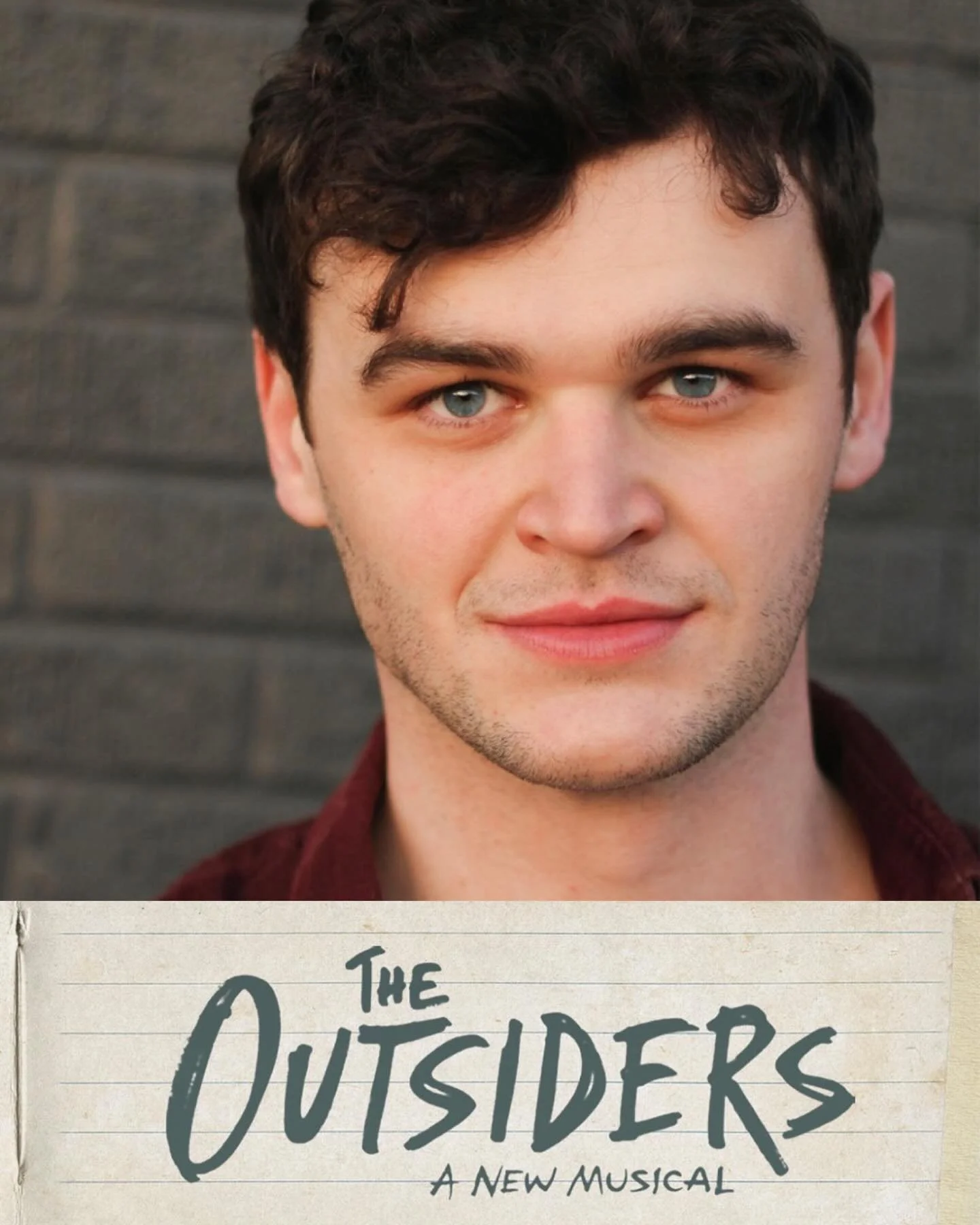@danberry.j begins his run as Darrel Curtis beginning tonight in @outsidersmusical on Broadway! Congratulations, Dan! ⭐️