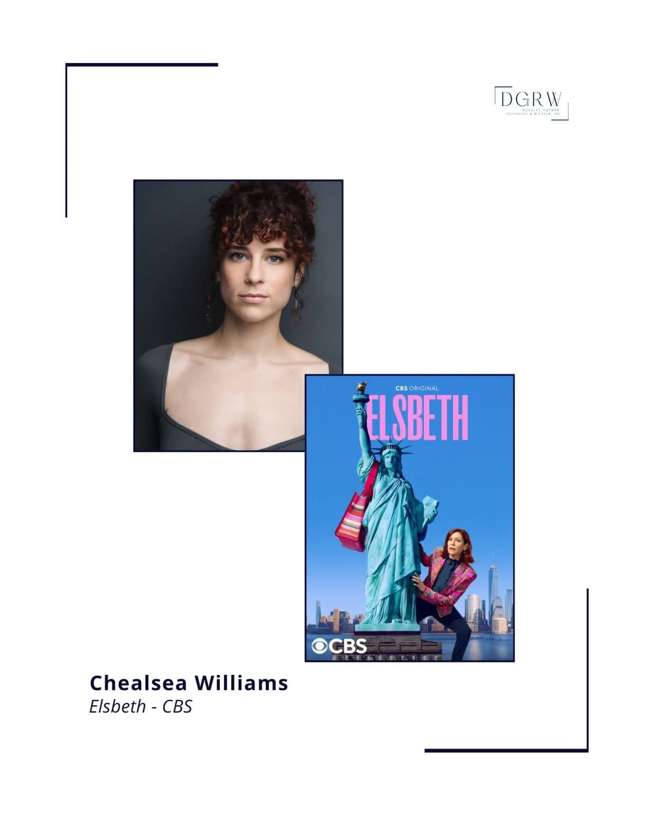 Catch @chelseawillyums on tonight&rsquo;s new episode of @elsbethcbs! ⭐️