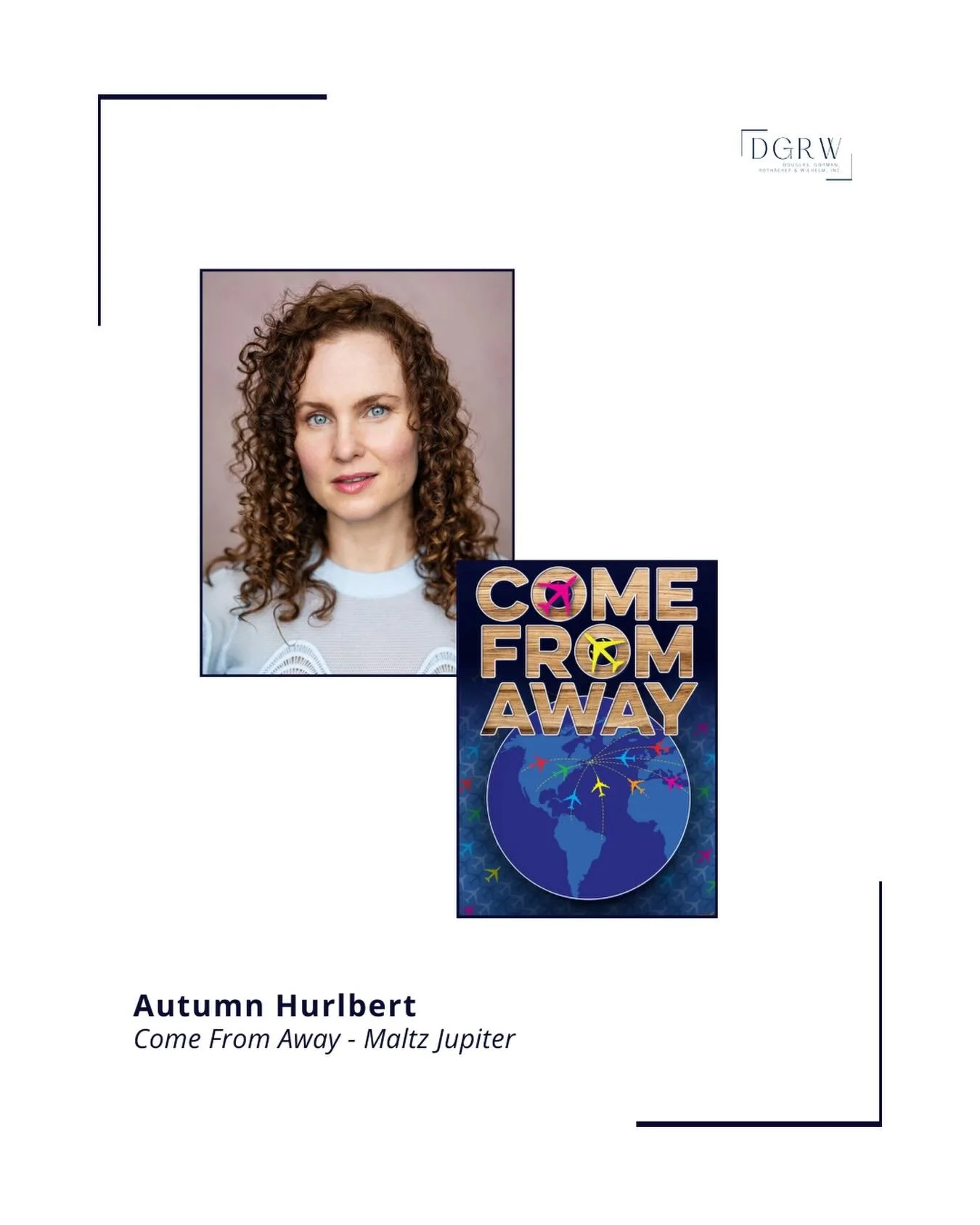 Wishing a Happy Opening Night to @autumnhurlbert in COME FROM AWAY at @maltzjupitertheatre! ⭐️