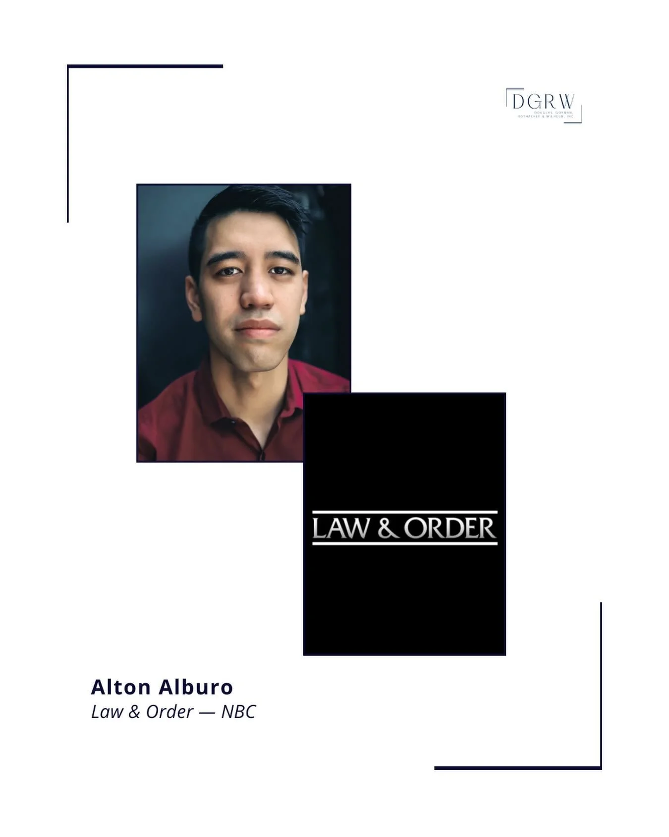 Catch @altonalburo on tonight&rsquo;s episode of @nbclawandorder! ⭐️