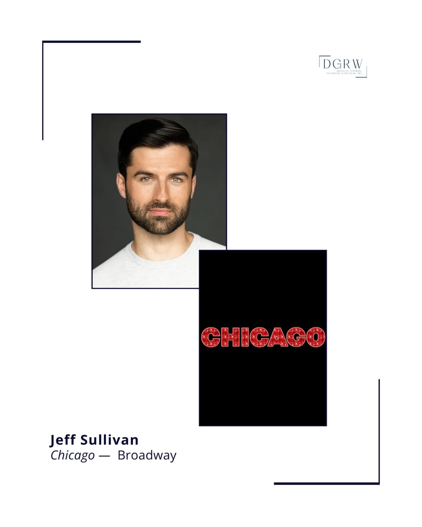 Congratulations to @jeff__sullivan who joins @chicagomusical on Broadway tonight! ⭐️