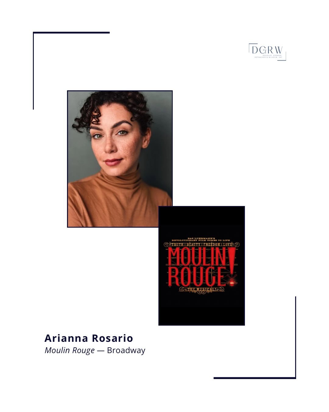 @ariannarosario begins her full time engagement as Satine in @moulinrougebway tonight! Congratulations. Ari! ⭐️💎