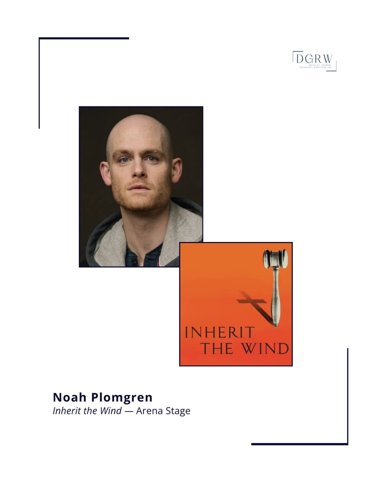 Happy Opening Night to @plomegranate, starring in INHERIT THE WIND at @arenastage! ⭐️
