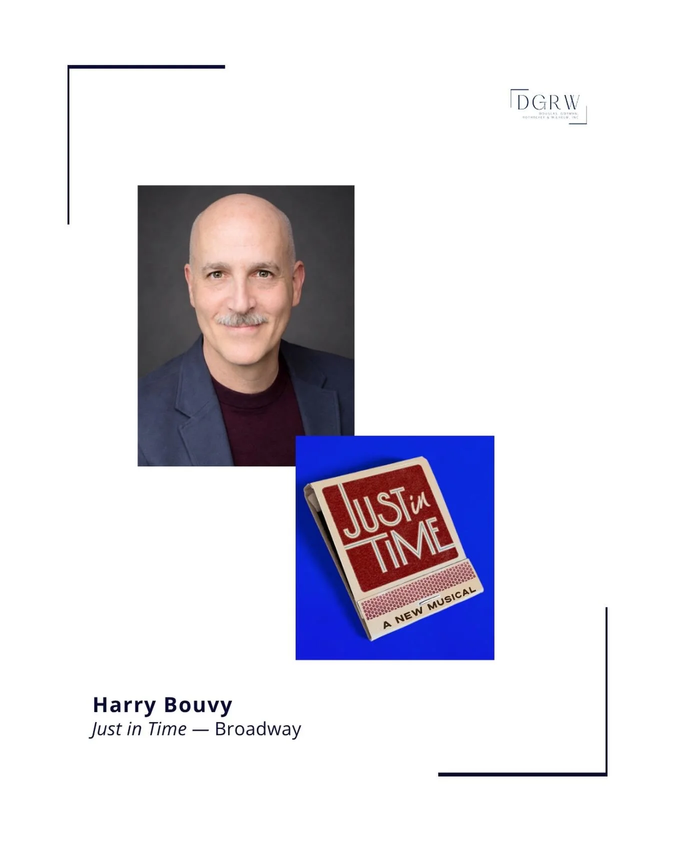 Congratulations to Harry Bouvy who debuts in @justintimebway today! ⭐️
