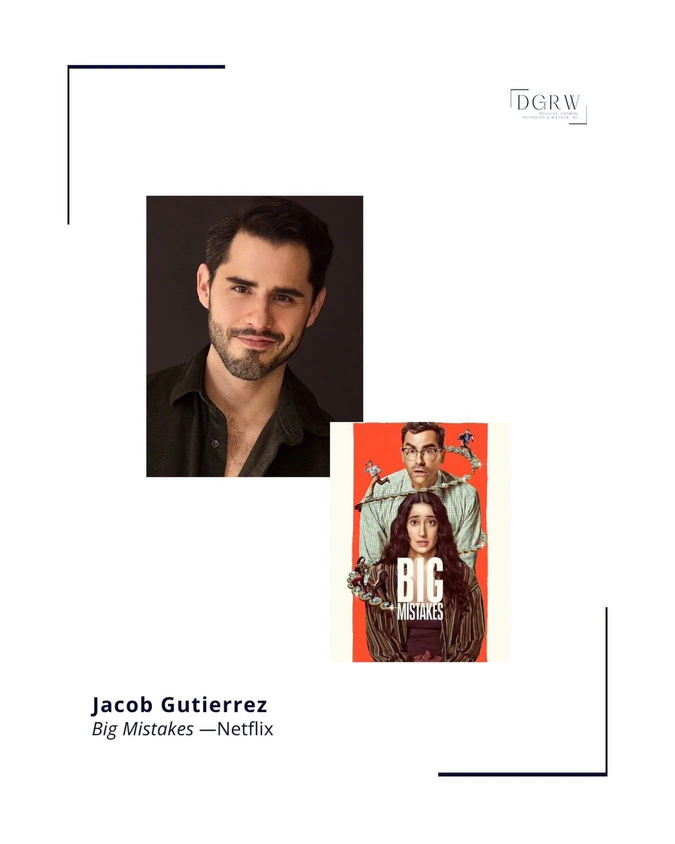 Catch @jacobtgutierrez recurring throughout the season in @bigmistakesofficial - all episodes streaming on @netflix today! ⭐️