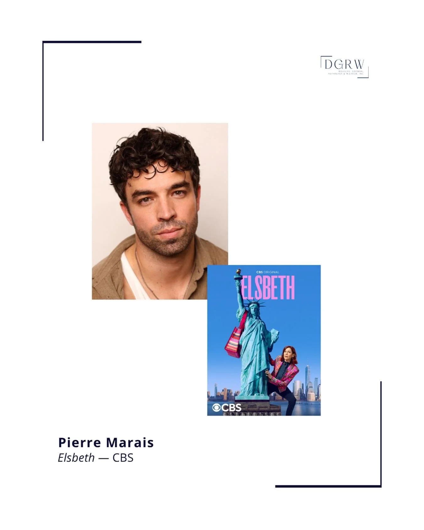 Catch @pierre_marais on tonight&rsquo;s new episode of @elsbethcbs - don&rsquo;t miss it! ⭐️