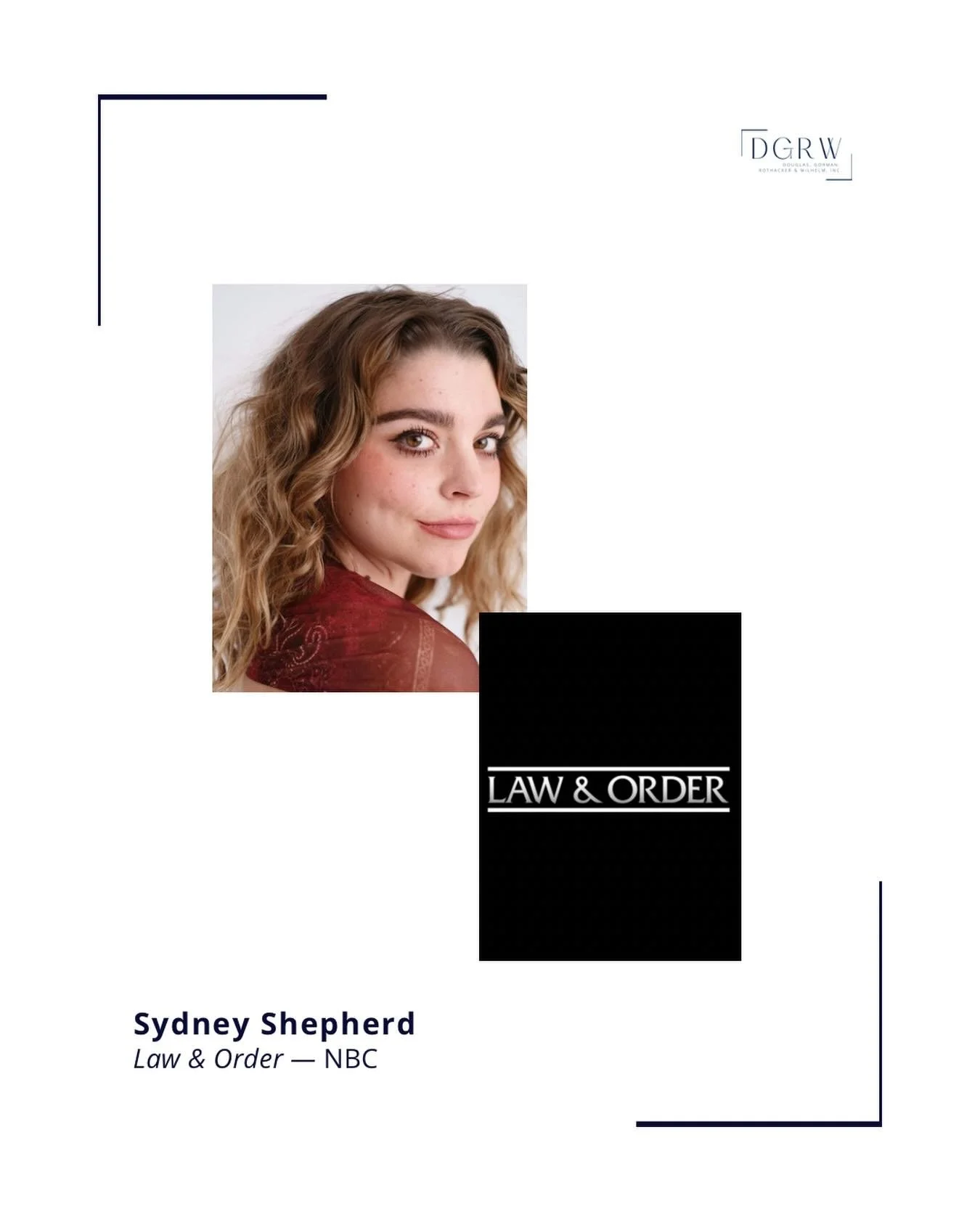 Catch @sydneytorin on tonight&rsquo;s new episode of @nbclawandorder! Don&rsquo;t miss it! ⭐️