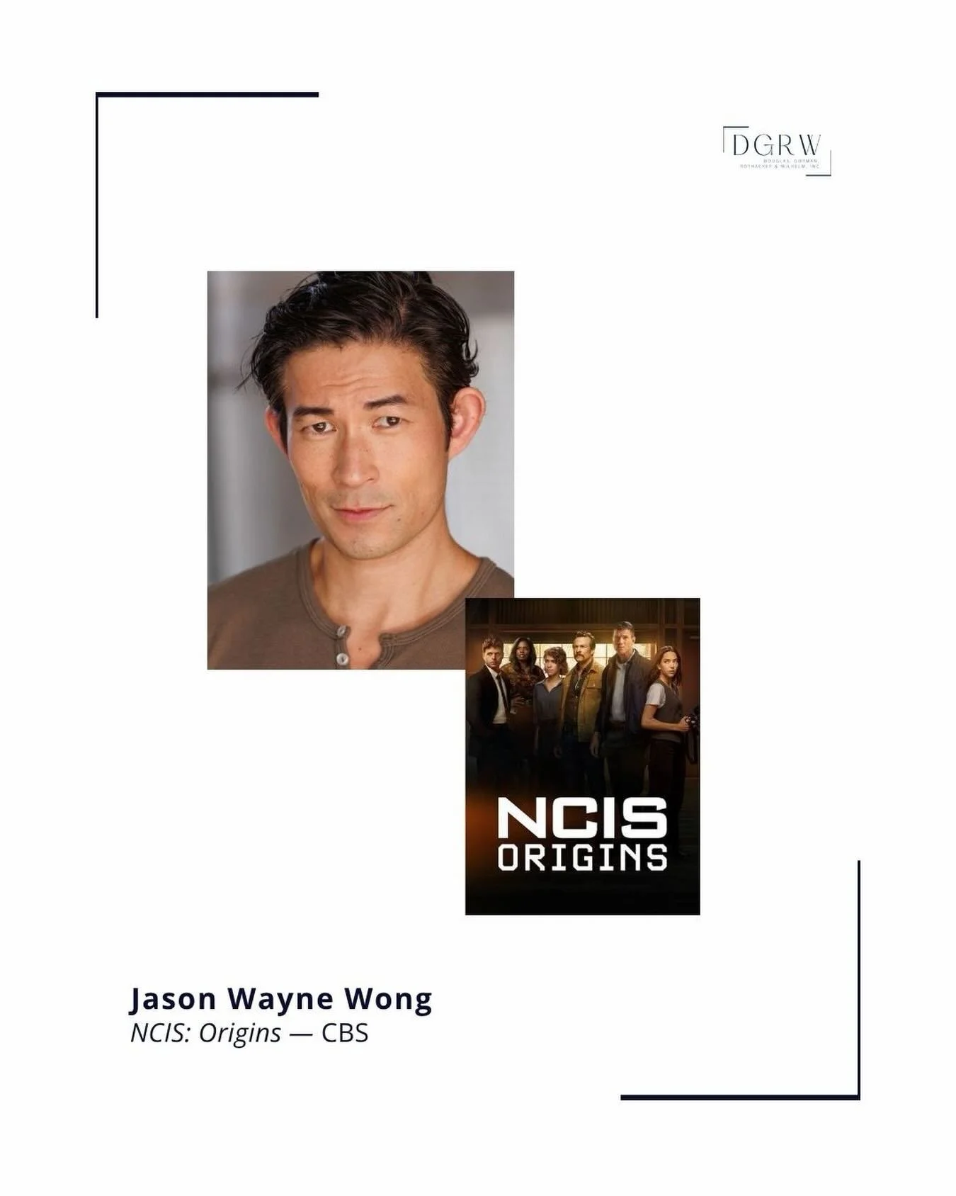 Catch @retrogradejason on tonight&rsquo;s new episode of NCIS: ORIGINS! ⭐️