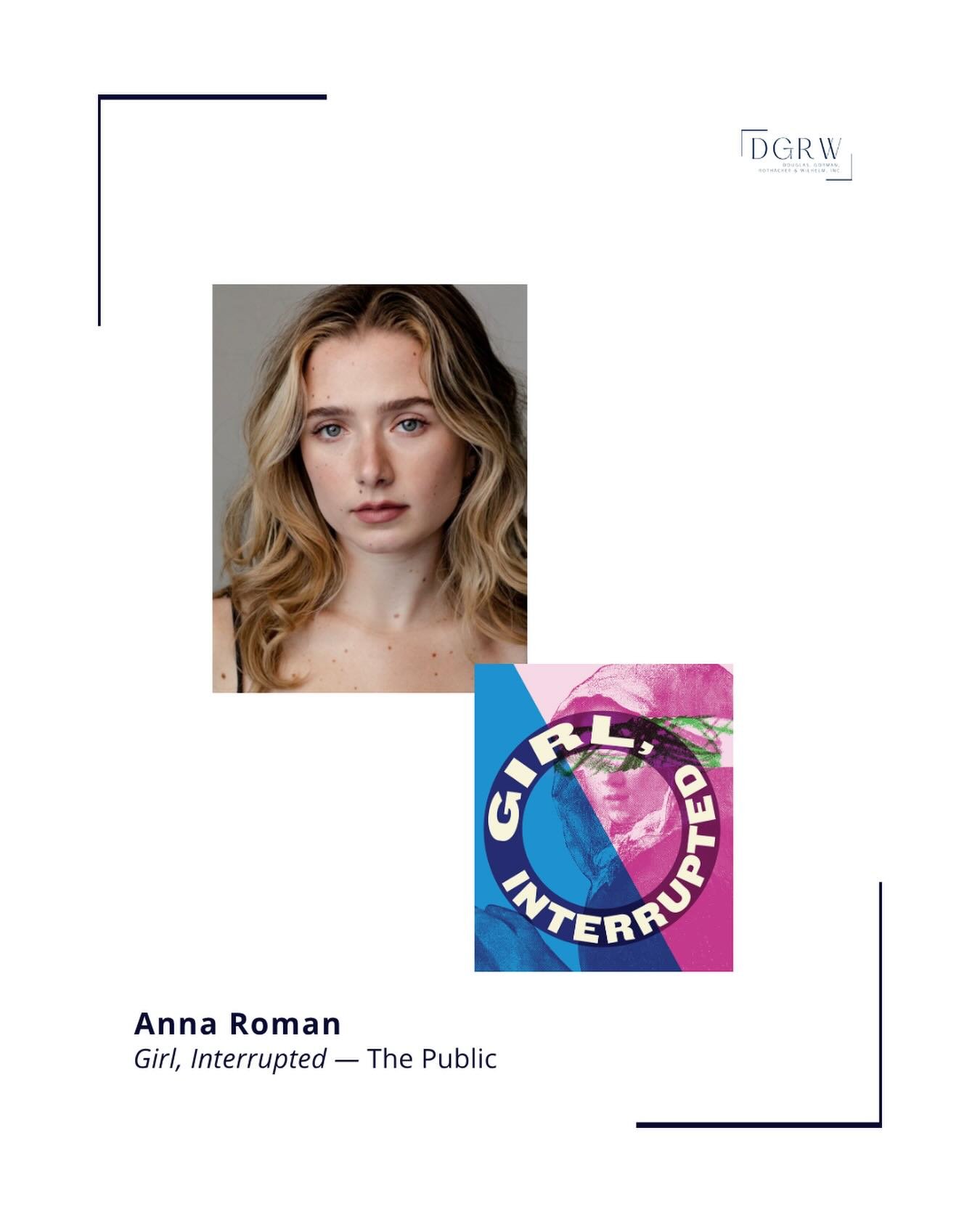 Happy Opening Night to @a.rom in GIRL, INTERRUPTED at @publictheaterny! ⭐️
