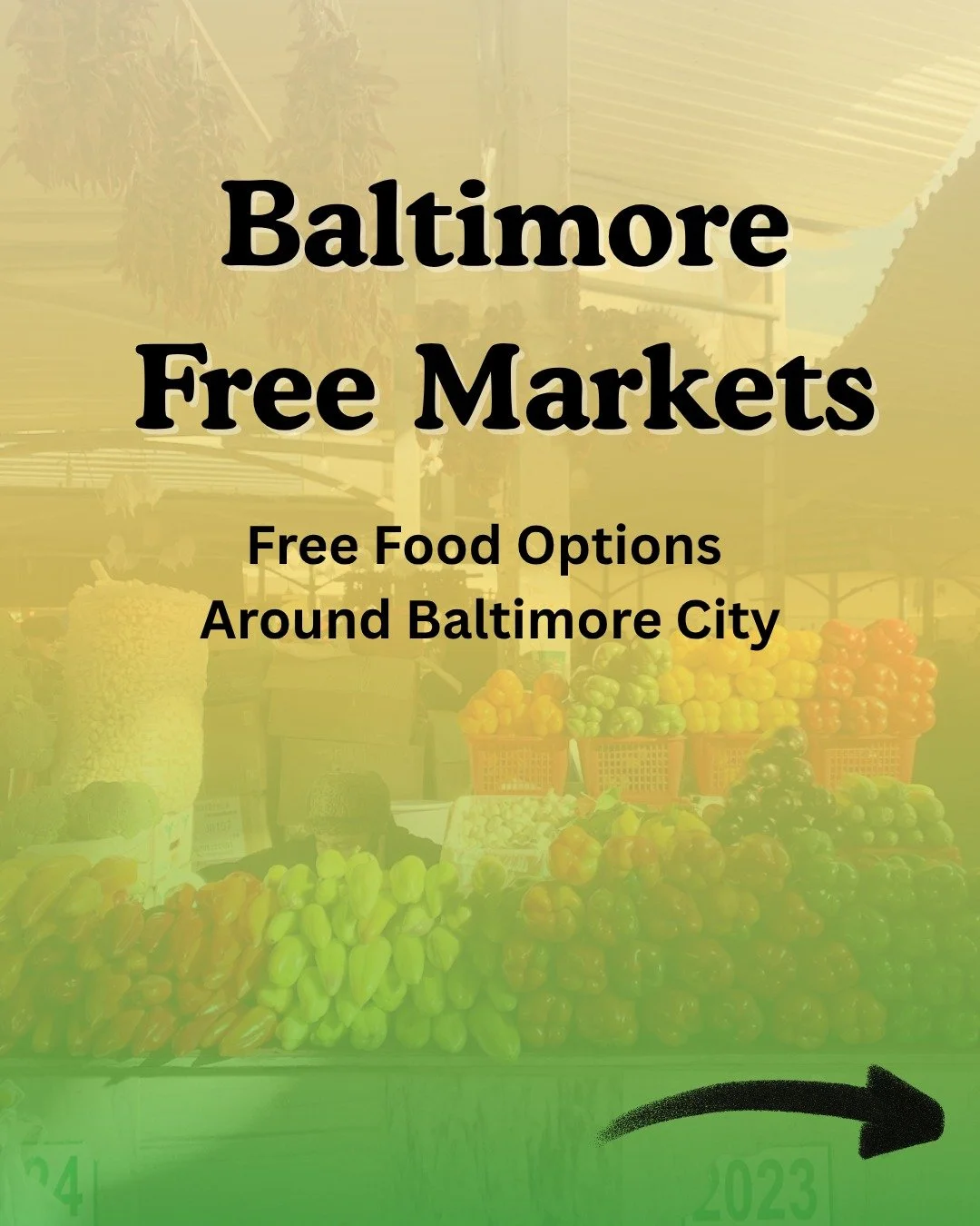 If you need food assistance, check out these free markets and food pantries around Baltimore City. Know of another place? Tell us and we'll include it in our next roundup.

#foodsecurity #freemarkets #freemeals #baltimorecity #SNAP