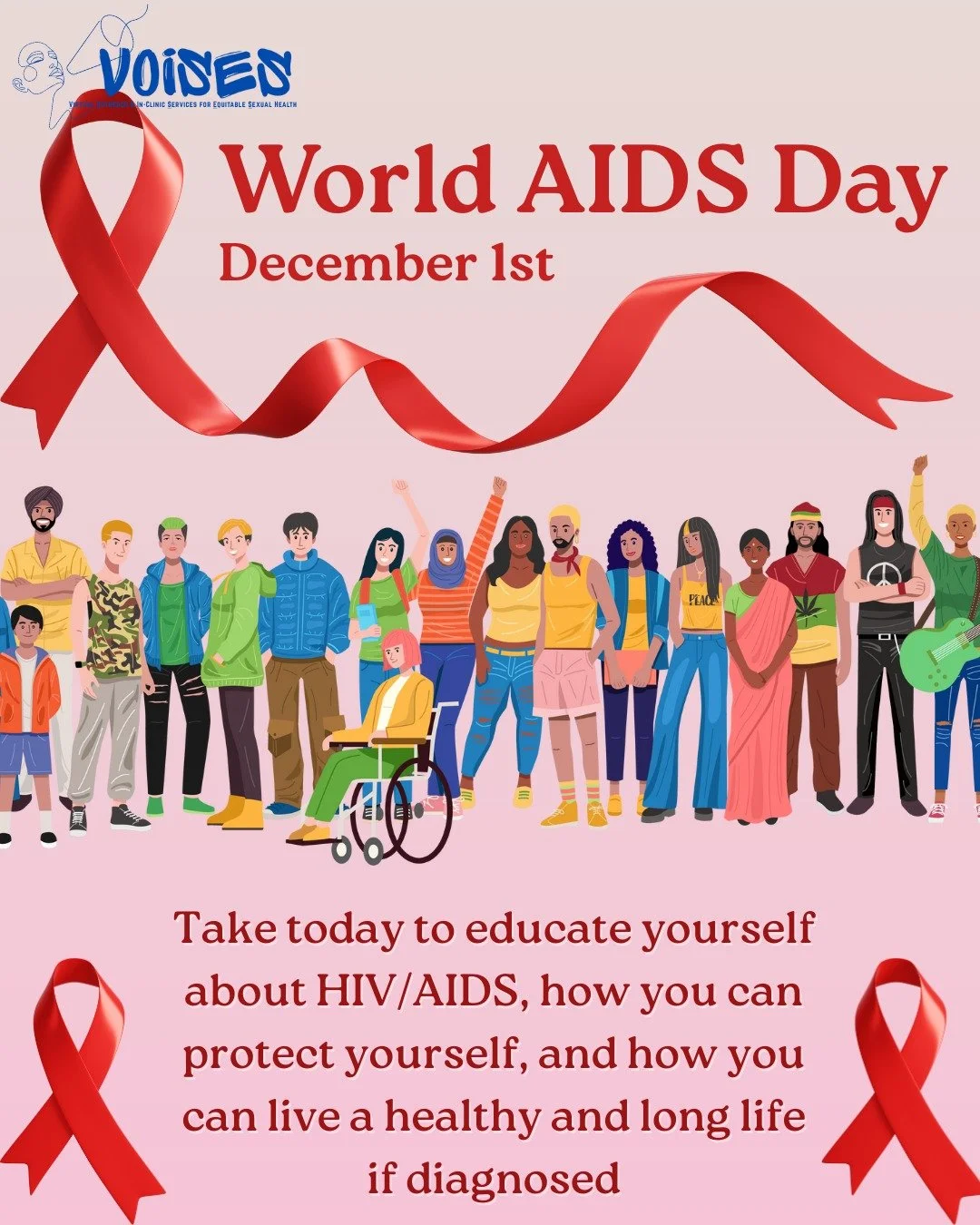 Today on World AIDS Day, we remember all who we've lost and honor those living with HIV today. 

#worldaidsday2025 #HIVawareness #uequalsu #youthhealth #womenshealth #lgbtqhealth