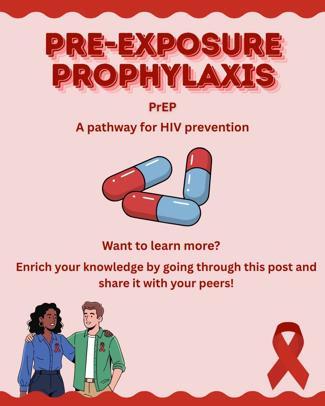 Here's a quick and easy guide to what PrEP is and how it works. Want to learn more? Talk to us in the comments!

#PrEP #HIVprevention #youthhealth