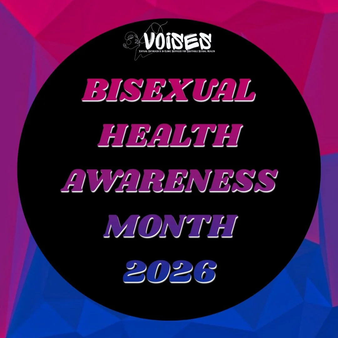 On top of March being Women's History Month, it's also Bisexual Health Awareness Month. It's celebrated every March to raise awareness around the high rates of substance abuse, mental health challenges, healthcare avoidance, and stress faced by the B
