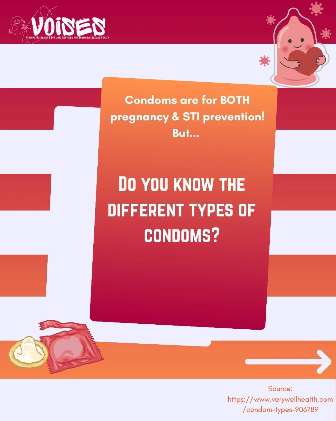 There's different condoms for every occasion. Got questions about brands or other stuff? Ask us in the comments.

#youthhealth #STIprevention #pregnancyprevention