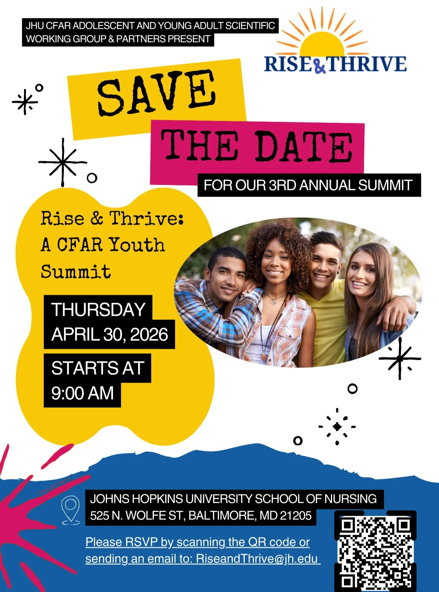 Our annual Youth Summit is coming up! RSVP and spread our flyer around! 

#youthsummit #VOISES #Rise&amp;Thrive