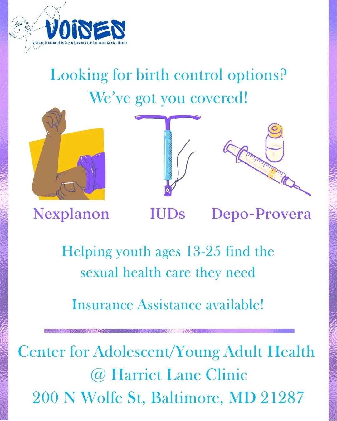Have questions? Ask us in the comments

#sexualhealth #contraception #youthhealth #VOISES