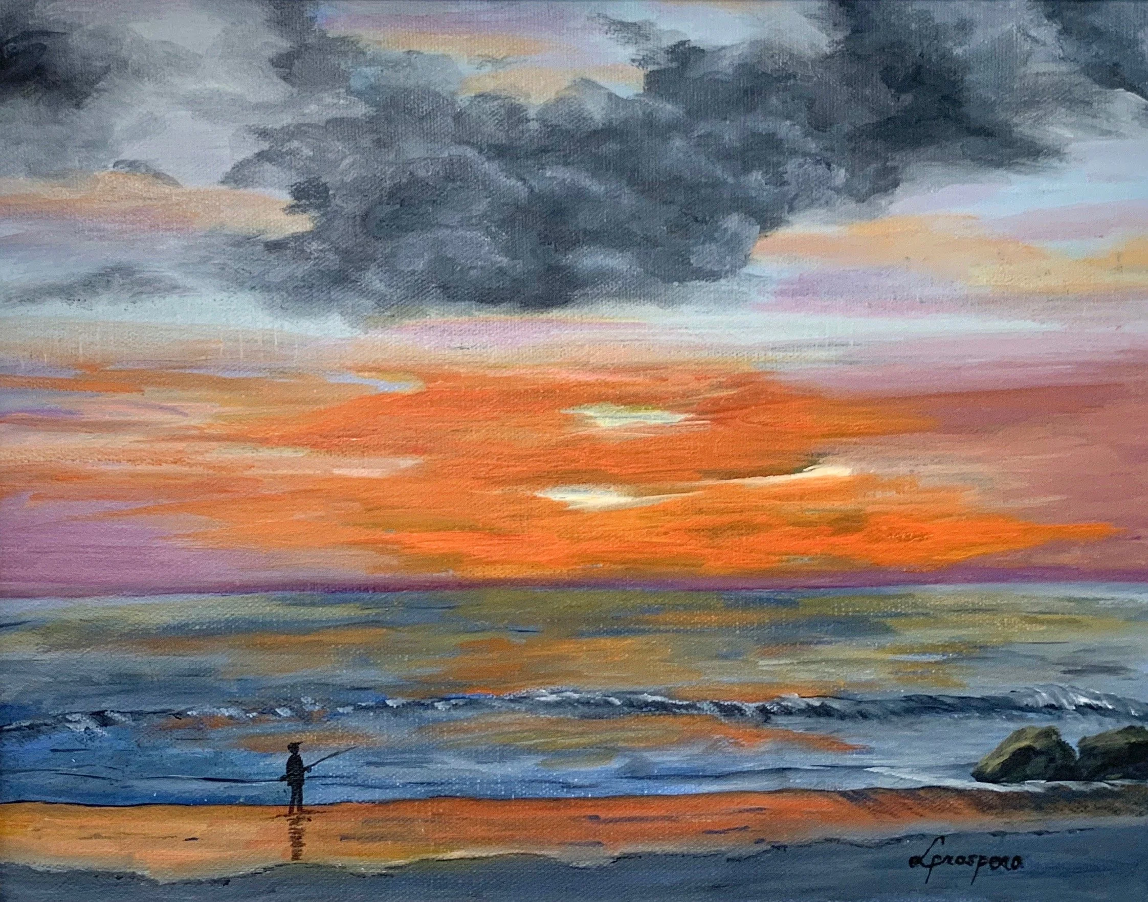 "Morning Has Broken" - 11" x 14" oil on canvas