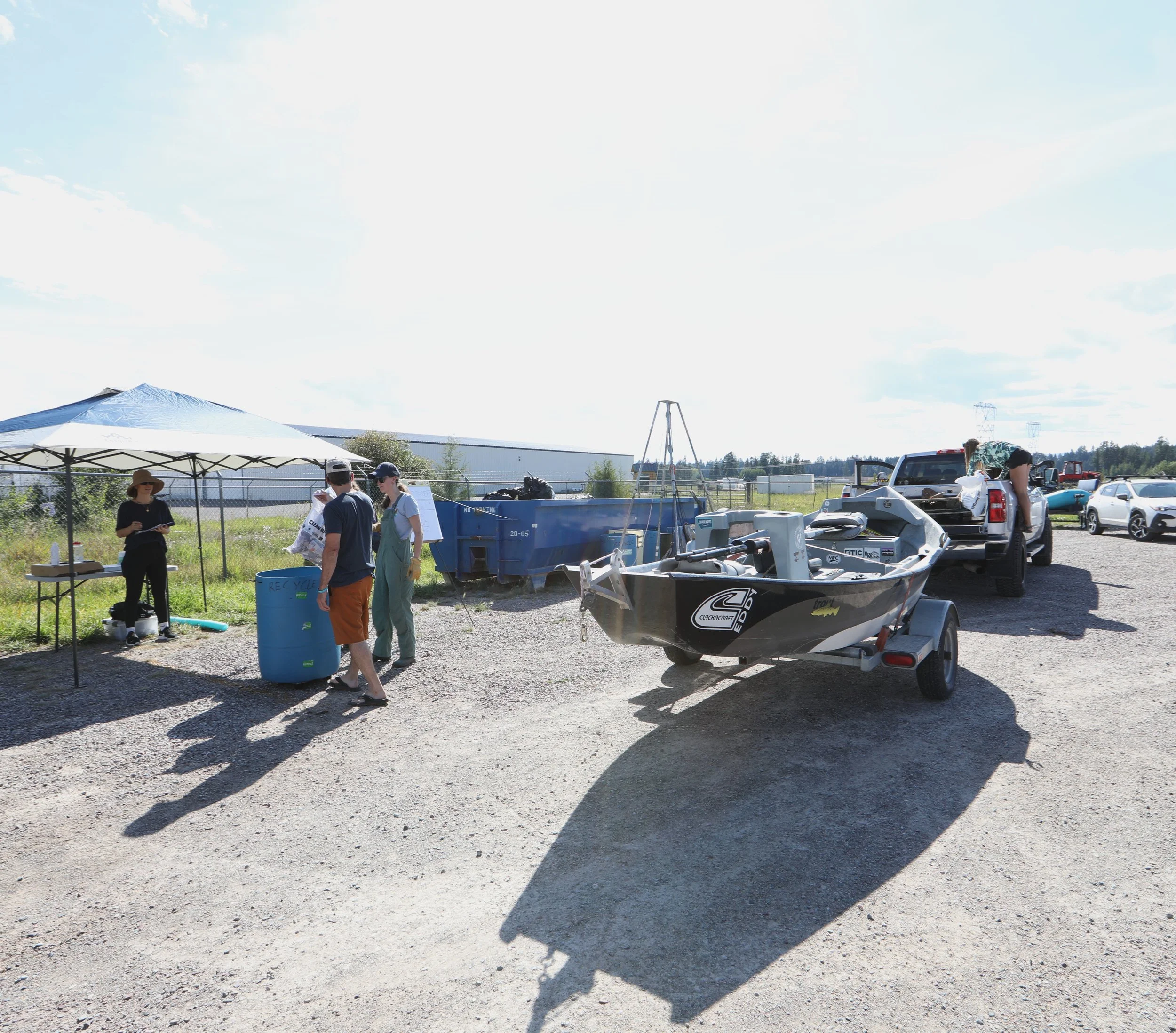 2025 Flathead Waters Cleanup_Sacred Waters Afterparty_Weigh-in Station_Team Trash Drop-off.2_Sheena Pate.JPG